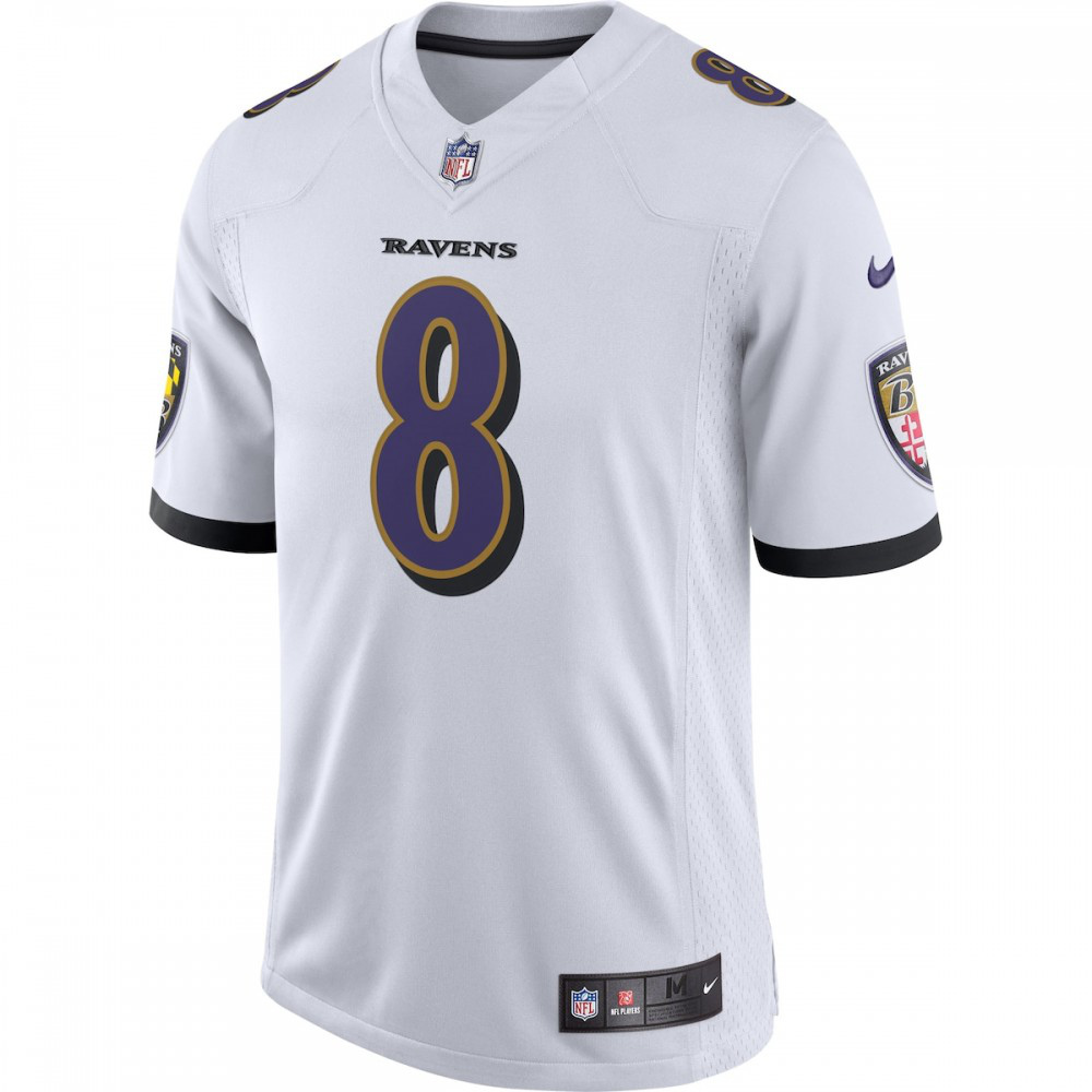 Lamar Jackson Baltimore Ravens Nike Vapor Limited Jersey - White-Profan Arena